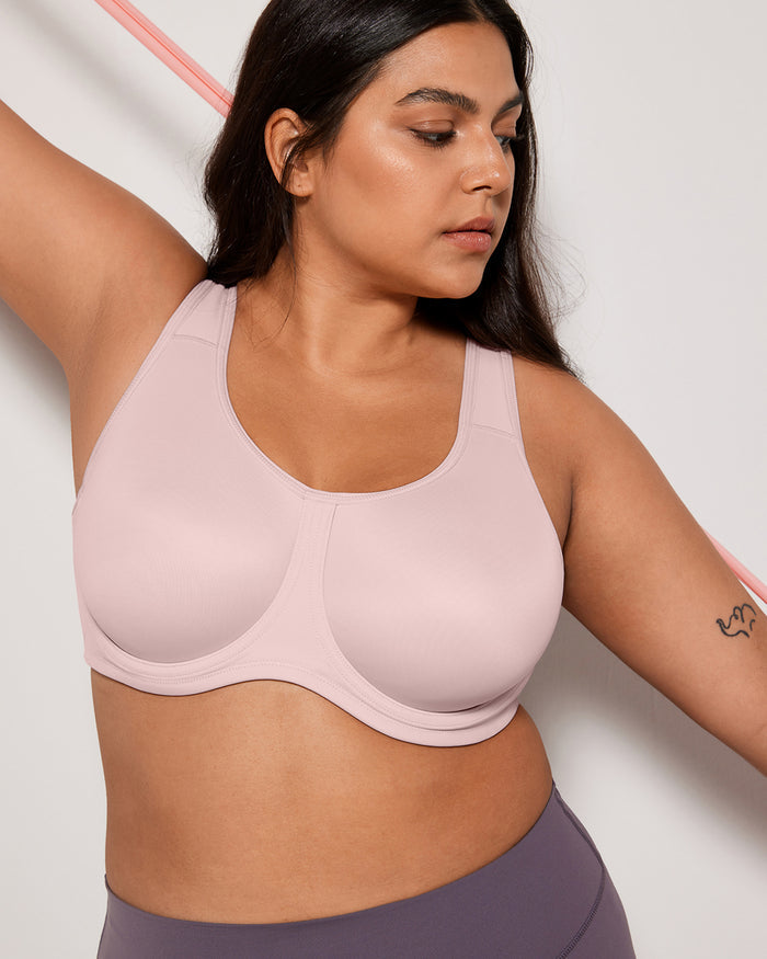 Women's High Impact Sports Bra Rosa Pink