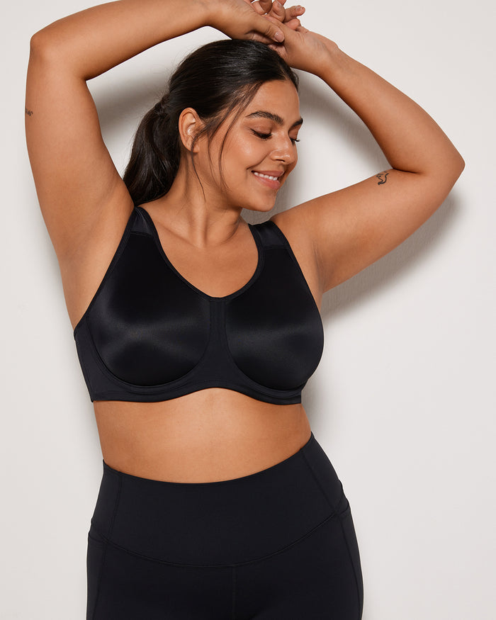 Women's High Impact Sports Bra Black