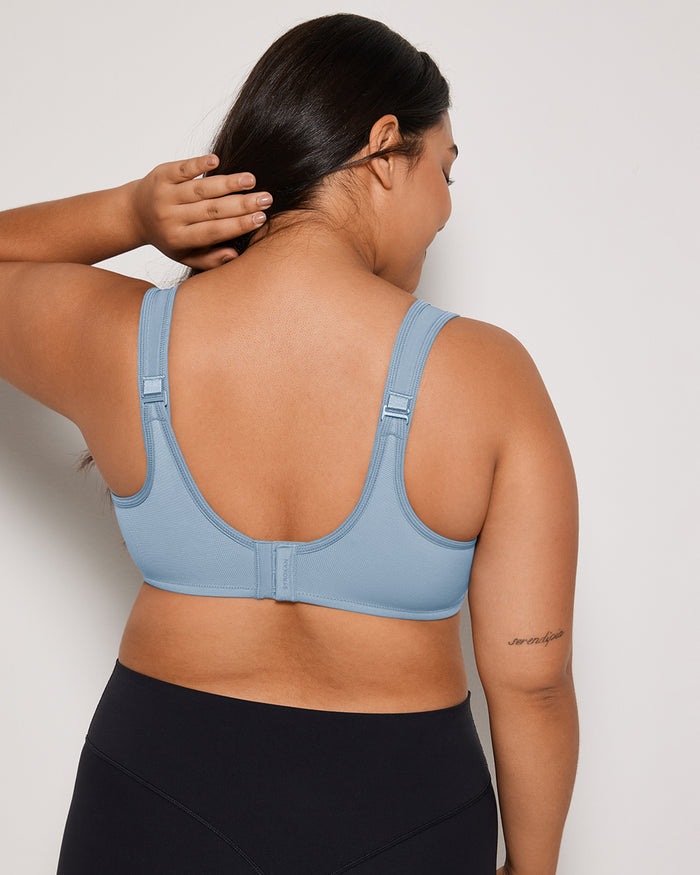 Women's High Impact Sports Bra lotus root grey