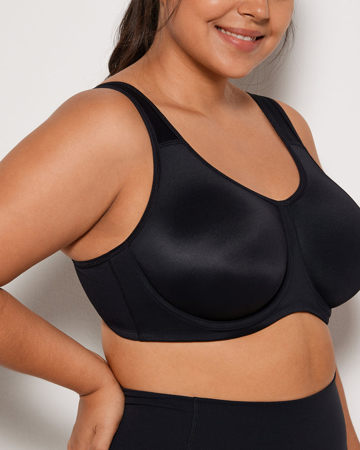 Women's High Impact Sports Bra Black