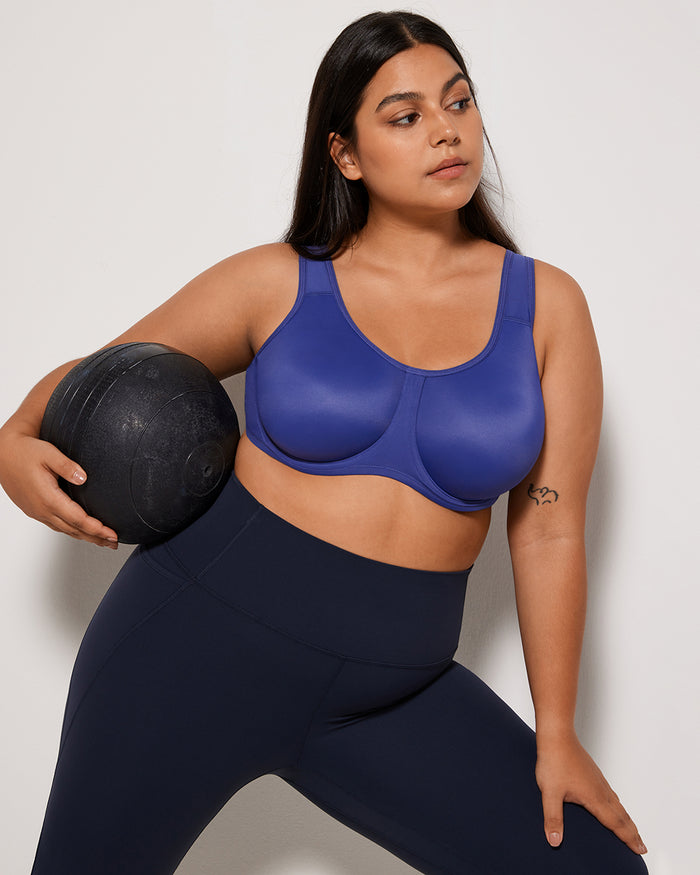 Women's High Impact Sports Bra Midnight Blue
