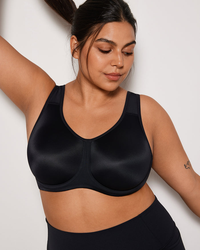 Women's High Impact Sports Bra Black