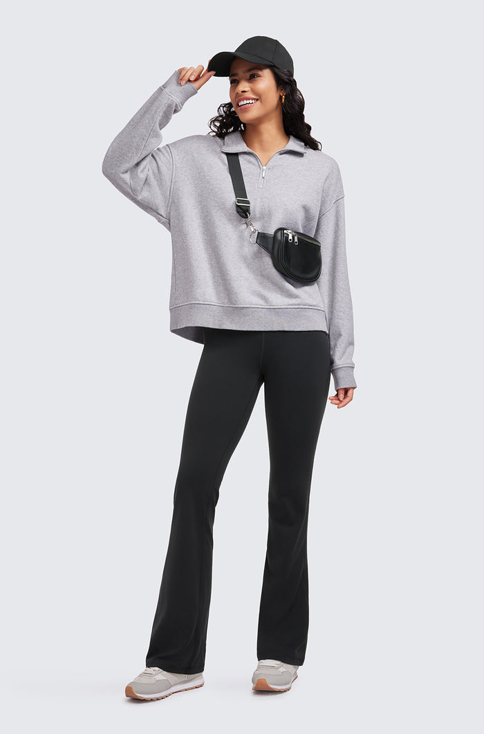 High Waist Flare Leggings 32"
