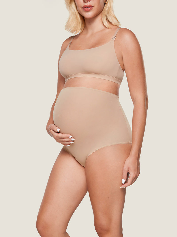 High Waist Full Coverage Maternity Panties 2 Pack