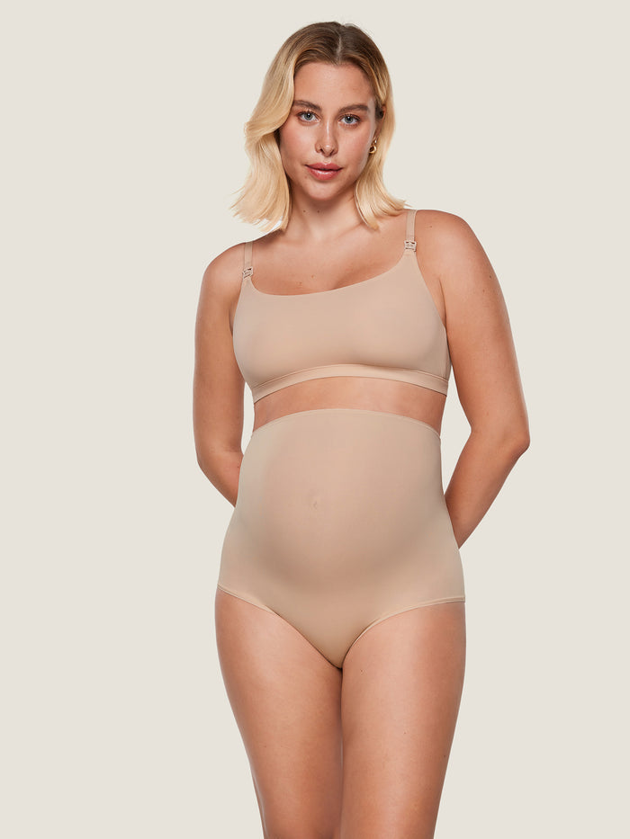 High Waist Full Coverage Maternity Panties 2 Pack