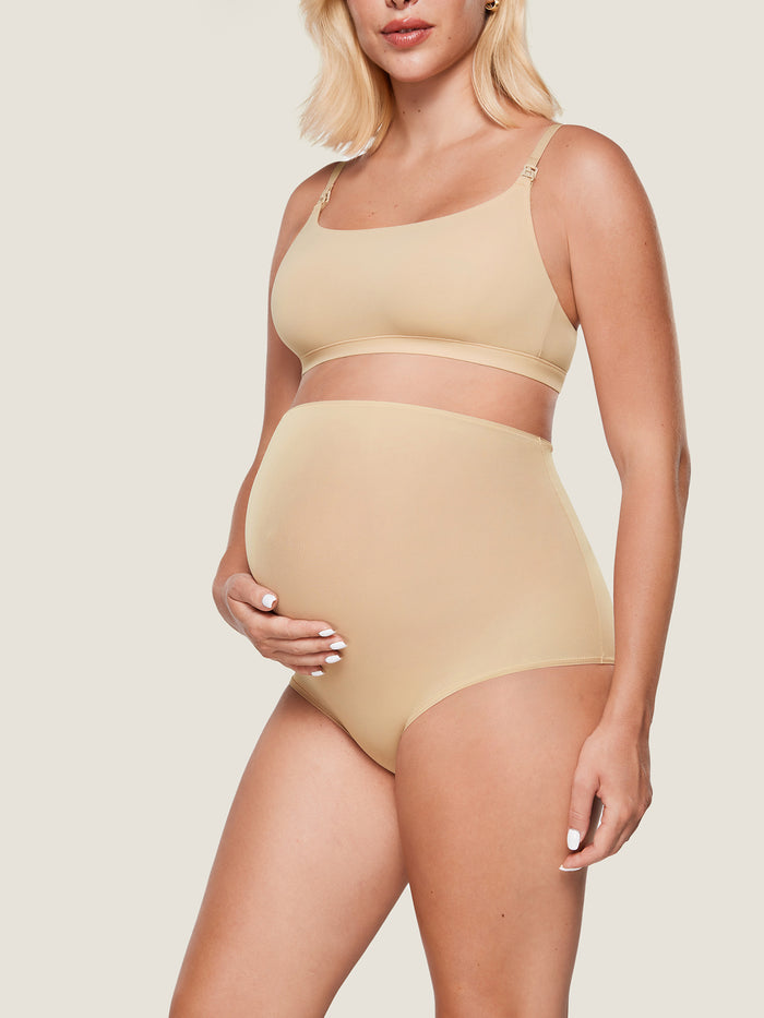 High Waist Full Coverage Maternity Panties 2 Pack