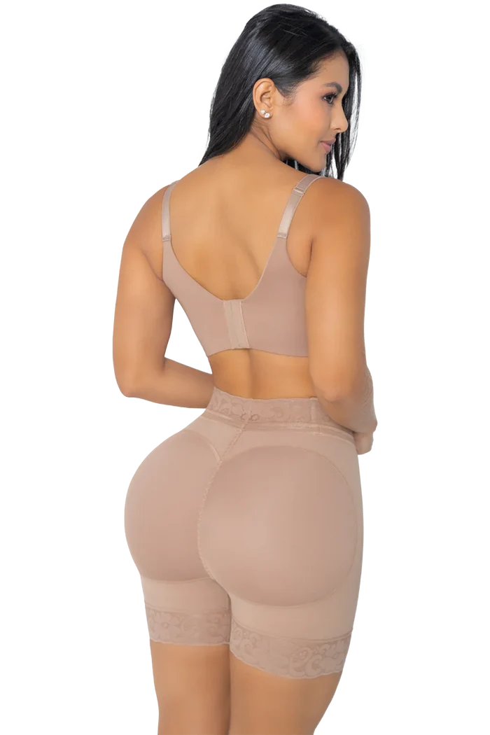 High Waisted Buttock Enhancement Shorts