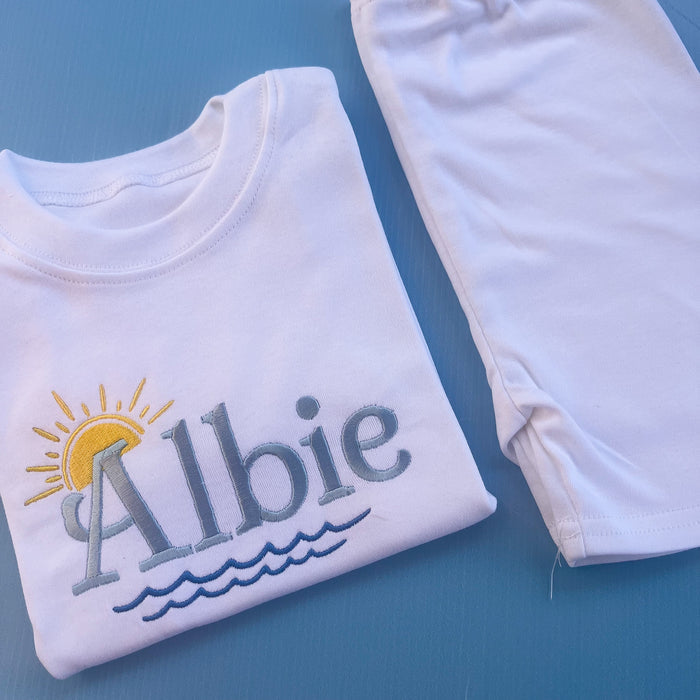 Holiday Short Set | Pyjamas | T-Shirt
