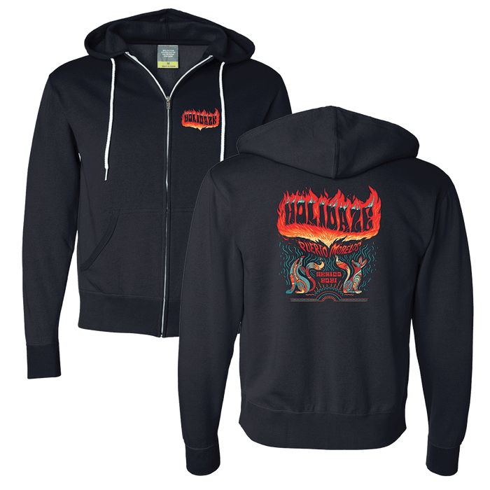 Holidaze 2021 Coyotes Zip-Up Hoodie
