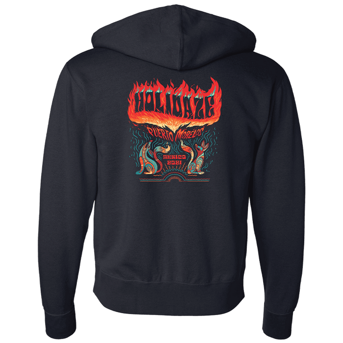 Holidaze 2021 Coyotes Zip-Up Hoodie