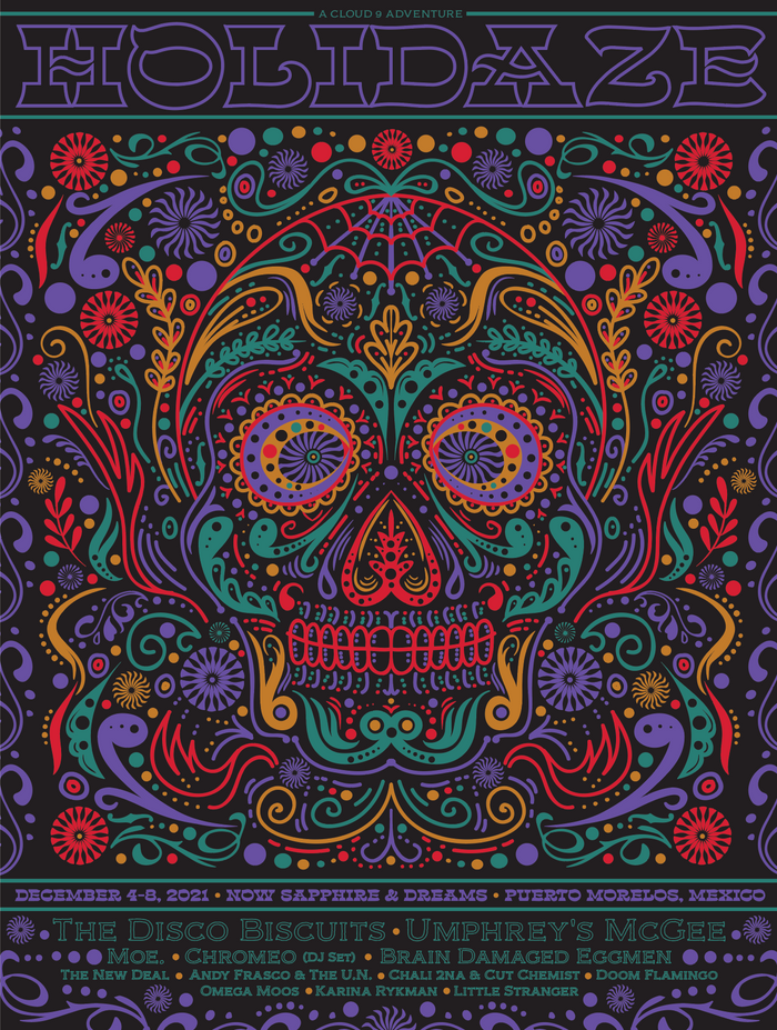 Holidaze 2021 Event Poster