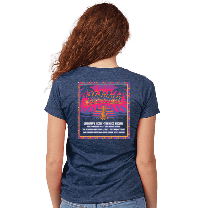 Holidaze 2021 Women's Cut Line-Up T-Shirt