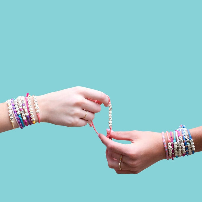 Hope Friendship Bracelet on Hand-woven Cord