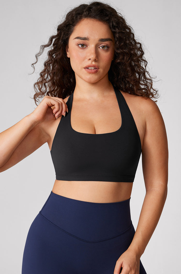 Hugcurve Detachable Halter Workout  Bra