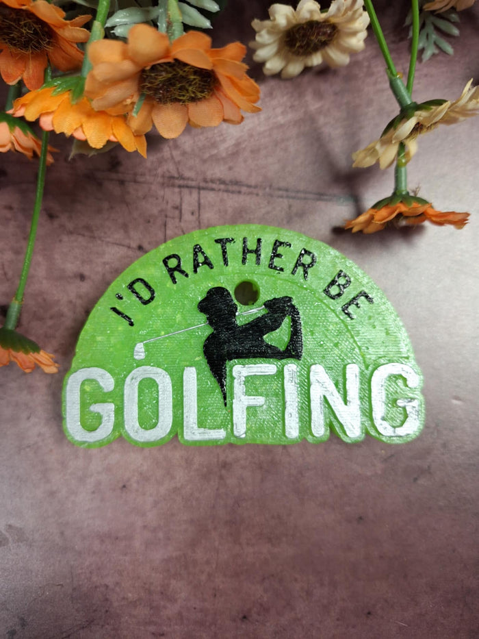 I'd Rather Be Golfing Freshie- Wholesale