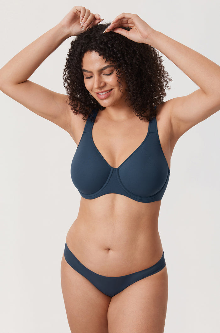 Women's Everyday Full Coverage Underwire Bra Sargasso