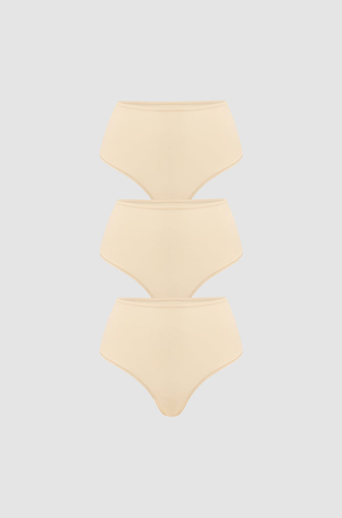 Light Oatmeal (3pack) / XXS