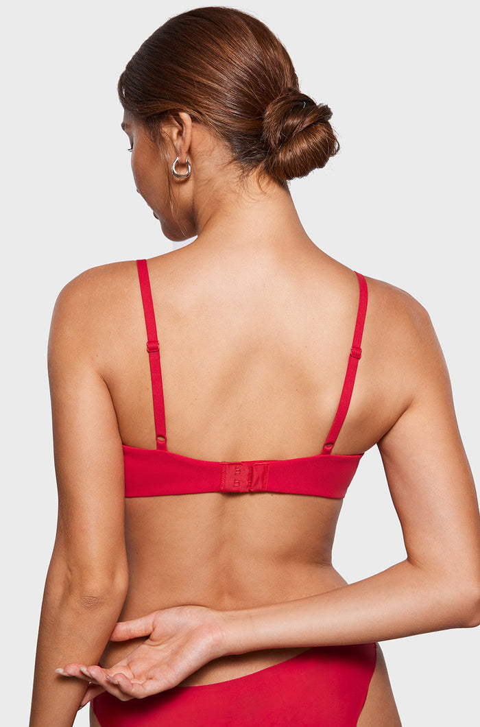 Women's Inbarely® Plus Unlined Balconette Bra Lipstick Red