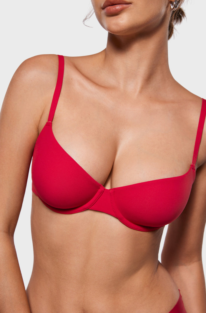 Women's Inbarely® Plus Unlined Balconette Bra Lipstick Red