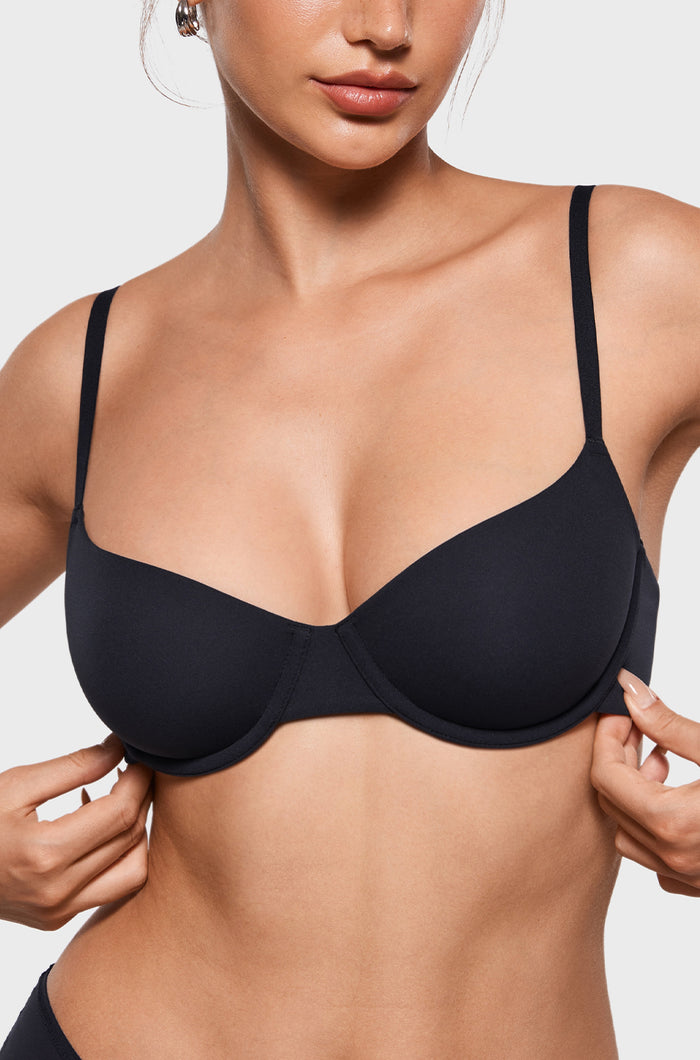 Women's Inbarely® Plus Unlined Balconette Bra Black