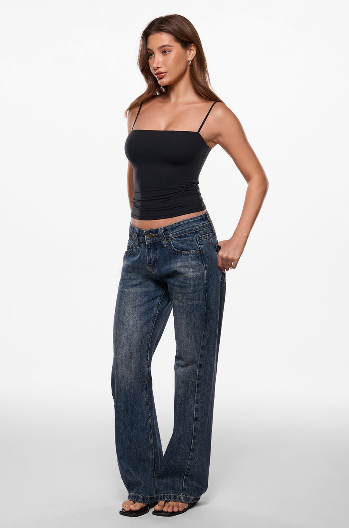 Inbarely® Soft Adjustable Double Lined Crop Camis