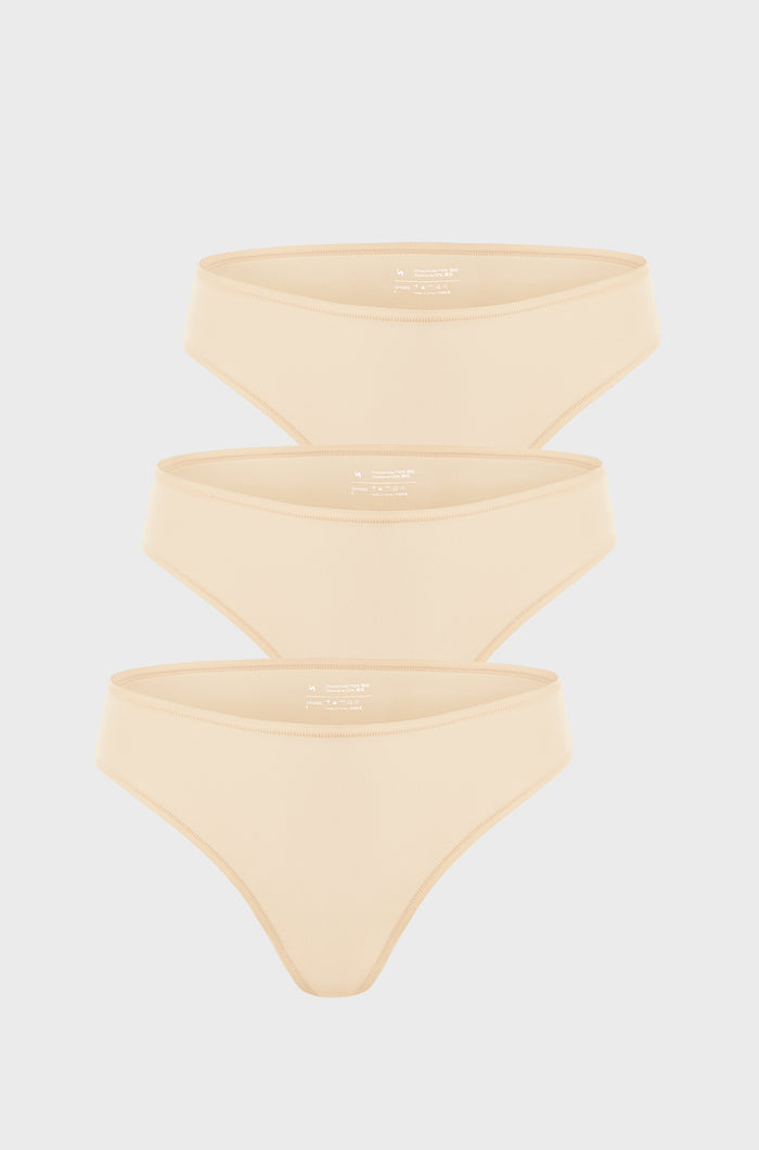 Light Oatmeal (3pack) / XXS