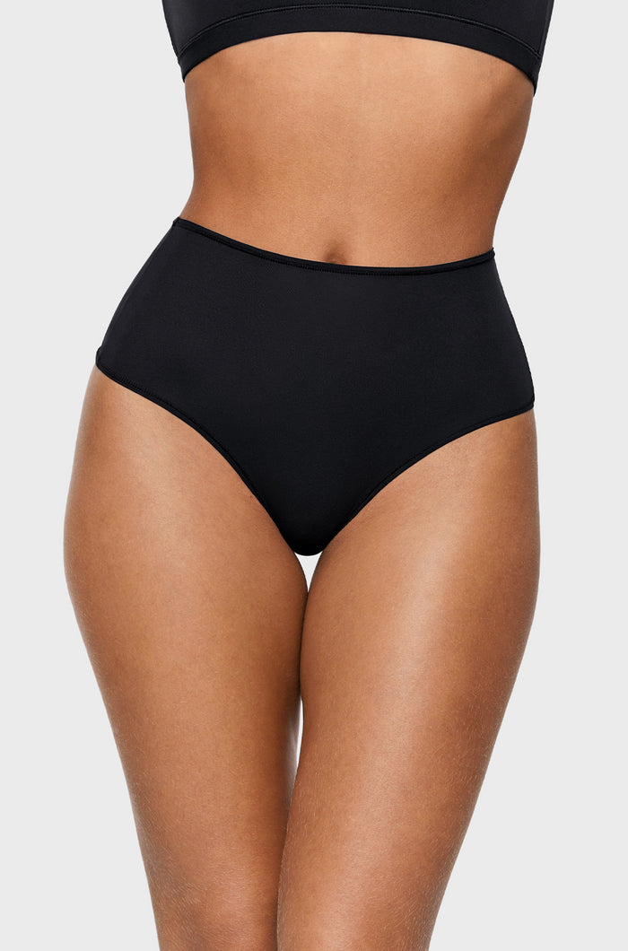 Women's Seamless High Rise Thongs 3 Pack Basic 5 (3pack)