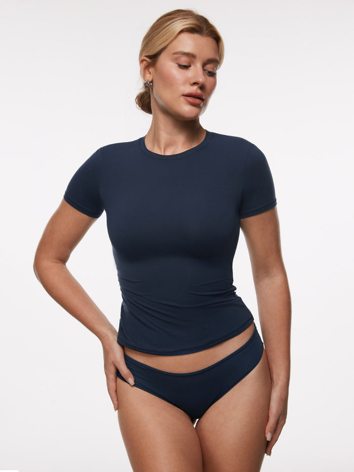 Inbarely® Ultra Double-Layer Short Sleeve Top