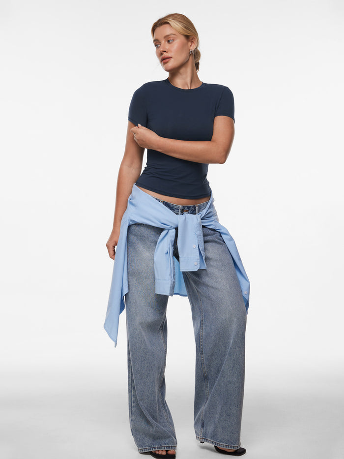 Inbarely® Ultra Double-Layer Short Sleeve Top
