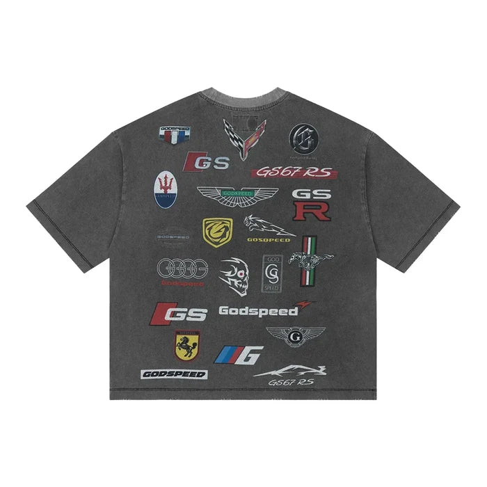 Insignias Tee 'Grey Wash'