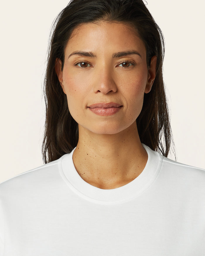 Interlock Boxy T-shirt - White