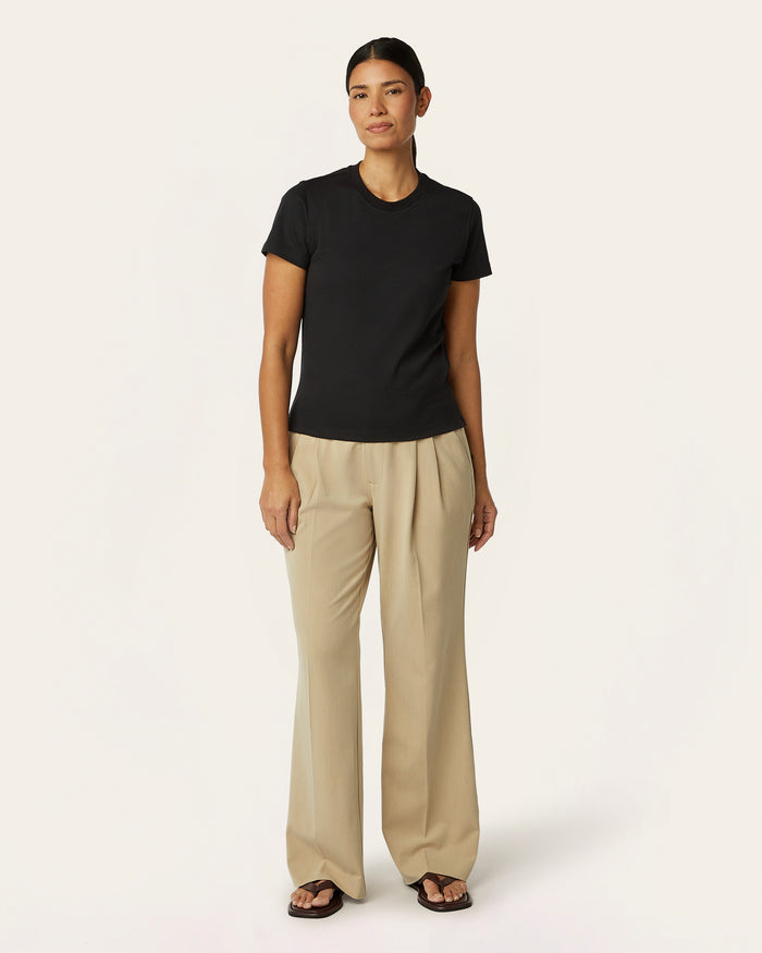 Interlock Slim T-shirt - Black