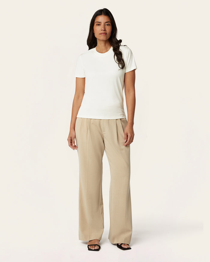 Interlock Slim T-shirt - Off white