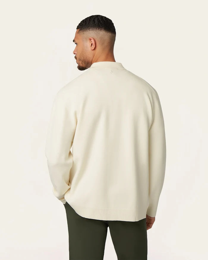 Jacquard Cardigan Off-white