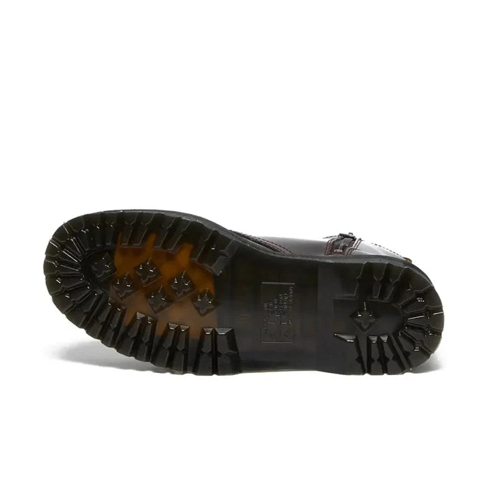 Jadon Arcadia Leather Platform Boots 'Cherry Red Arcadia'