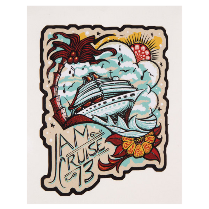 Jam Cruise 13 Ship Sticker (Includes Shipping)