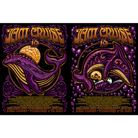 Jam Cruise 19 Jeff Wood Uncut Poster