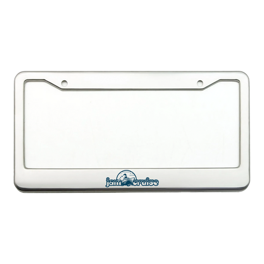 Jam Cruise 21 Metal License Plate Frame