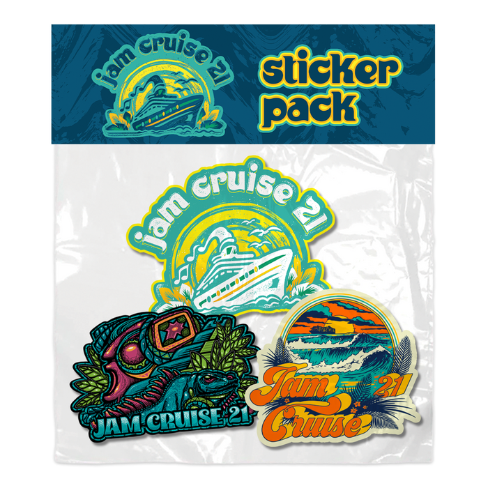 Jam Cruise 21 Sticker Pack