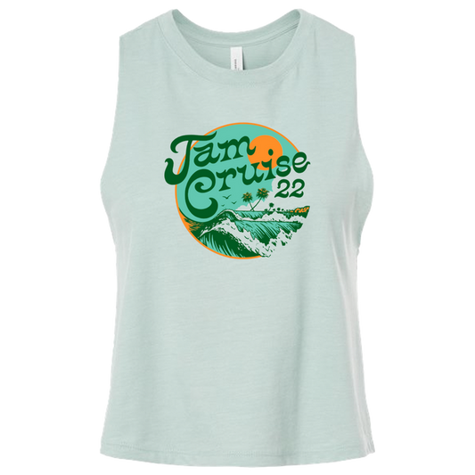 Jam Cruise 22 Waves Women's Crop Tank