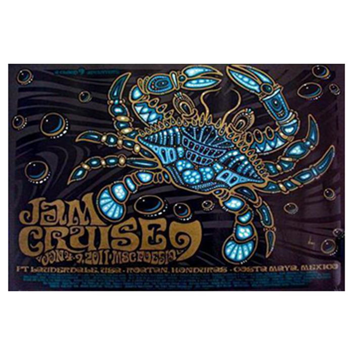 Jam Cruise 9 Crab Poster (2011)