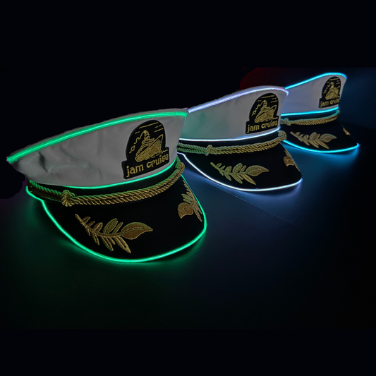 Jam Cruise Light Up Captain Hat