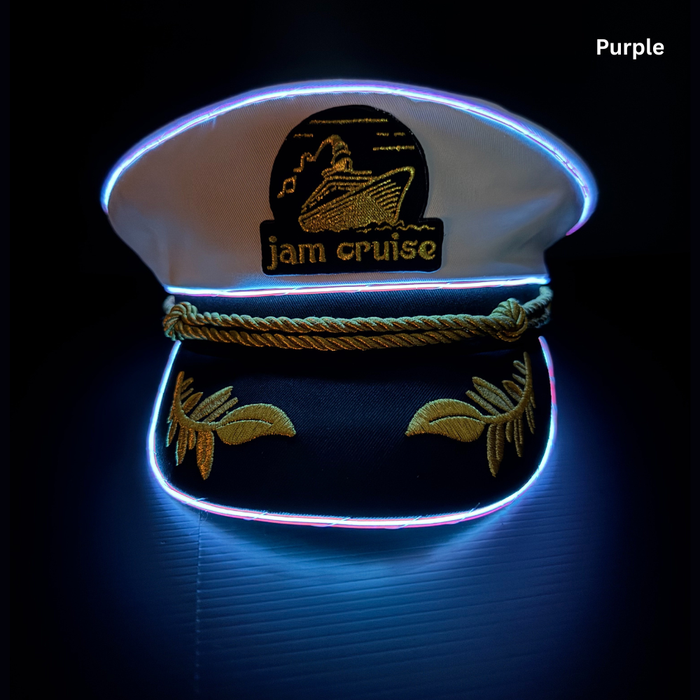 Jam Cruise Light Up Captain Hat