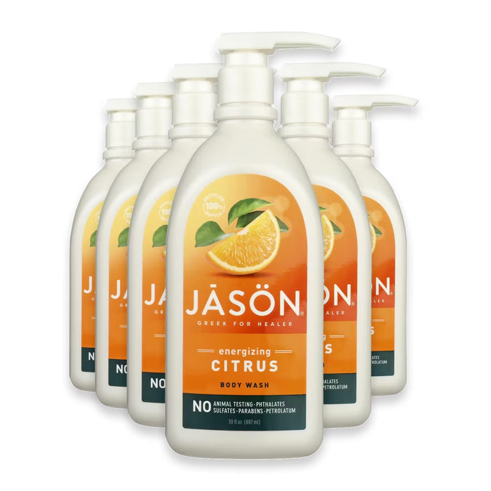 Jason Citrus Energizing Body Wash - 30 oz - 6 Pack