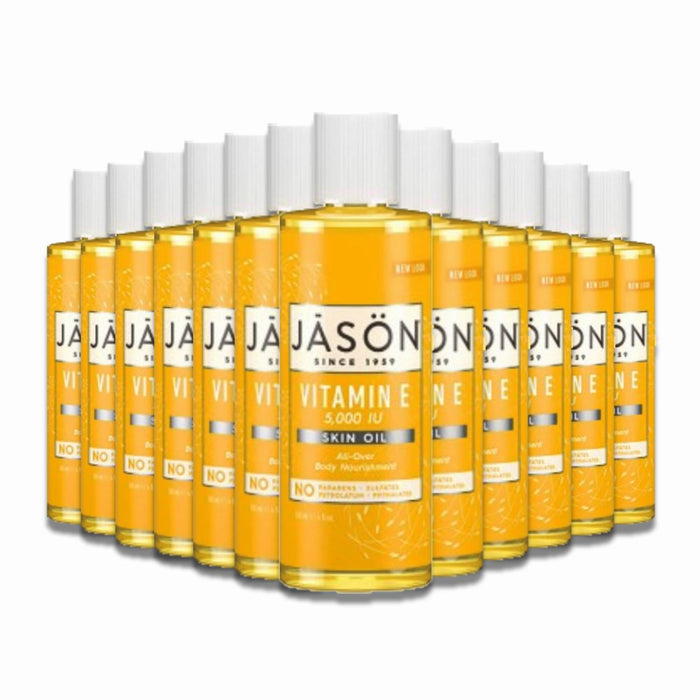 JASON – Vitamin E Oil 5000 IU, 4 oz – 12 Pack