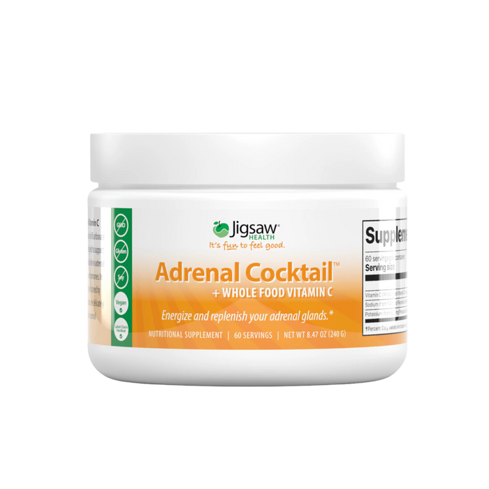 Jigsaw Adrenal Cocktail + Wholefood Vitamin C Powder 1