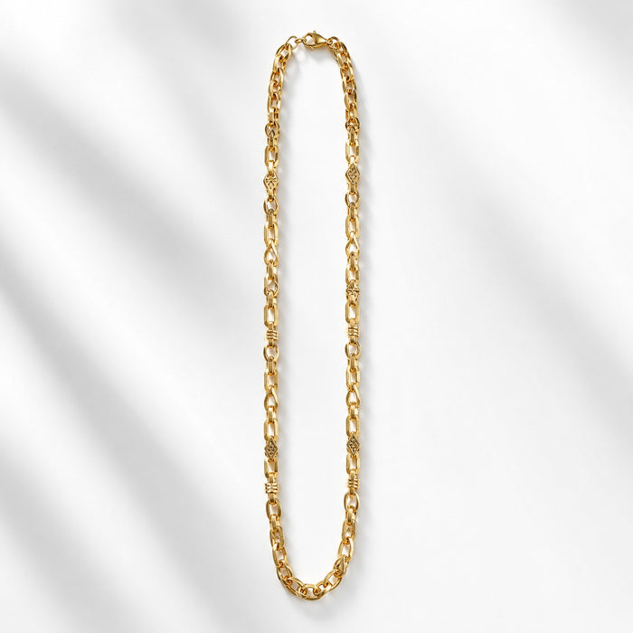 Kaju katli Gold chain