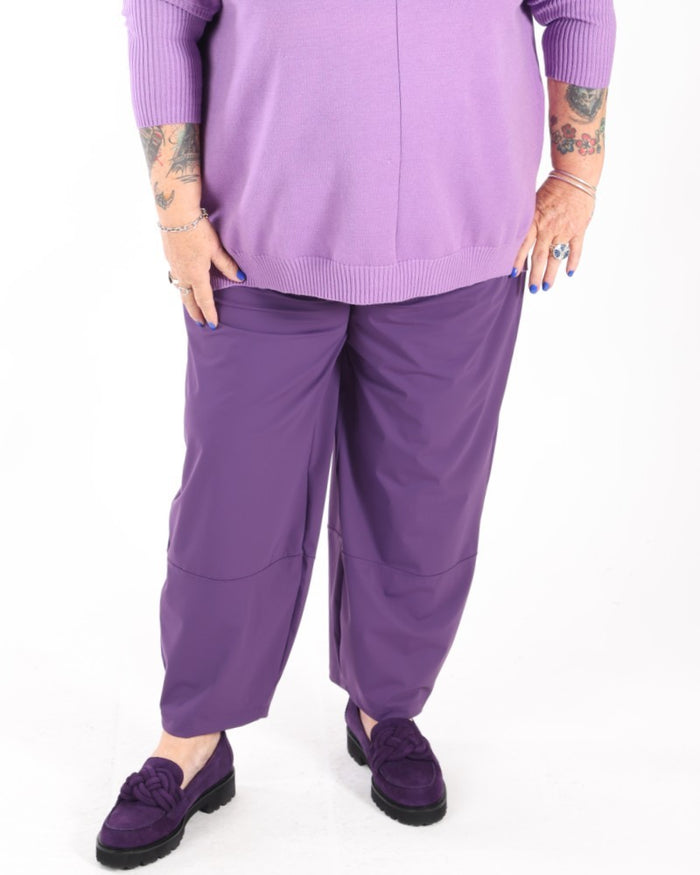 Katia aubergine pants - Maloka