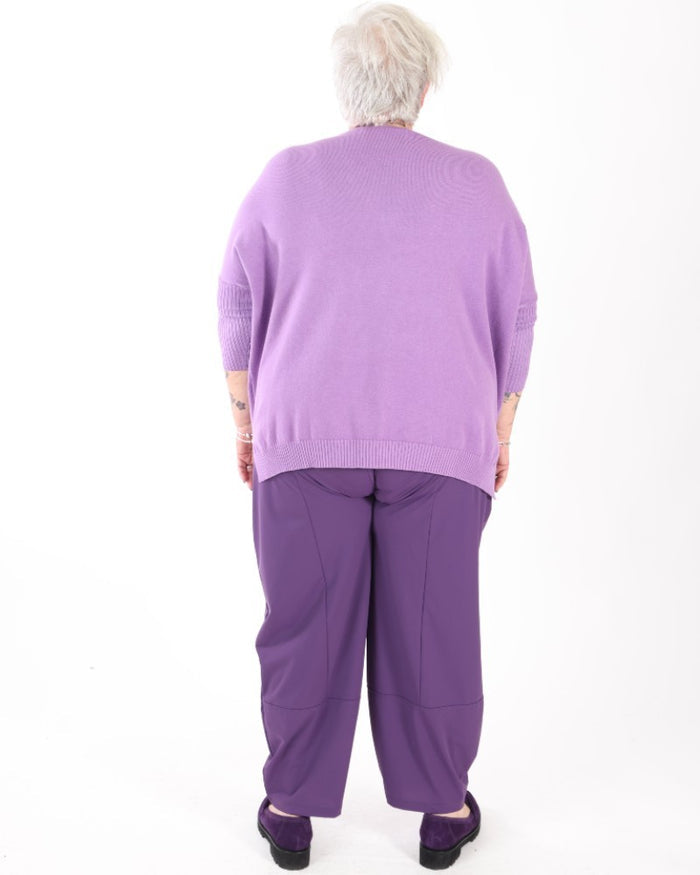 Katia aubergine pants - Maloka