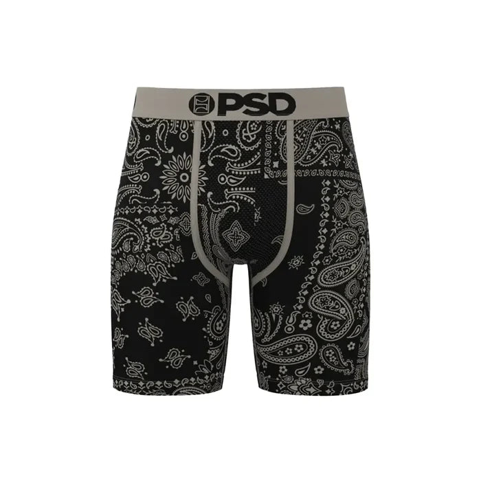 Khaki Paisley Boxer Briefs